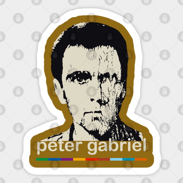 Peter Gabrile - bestsell Sticker by romirsaykojose@